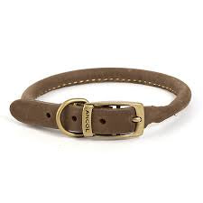 Ancol Round Leather Collar Ancol