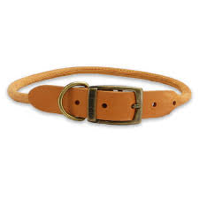 Ancol Round Leather Collar Ancol