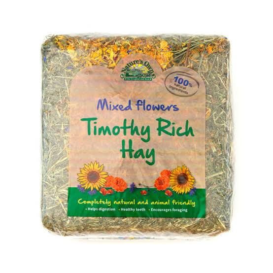 Timothy Rich Hay with Mixed Flowers Pet Market
