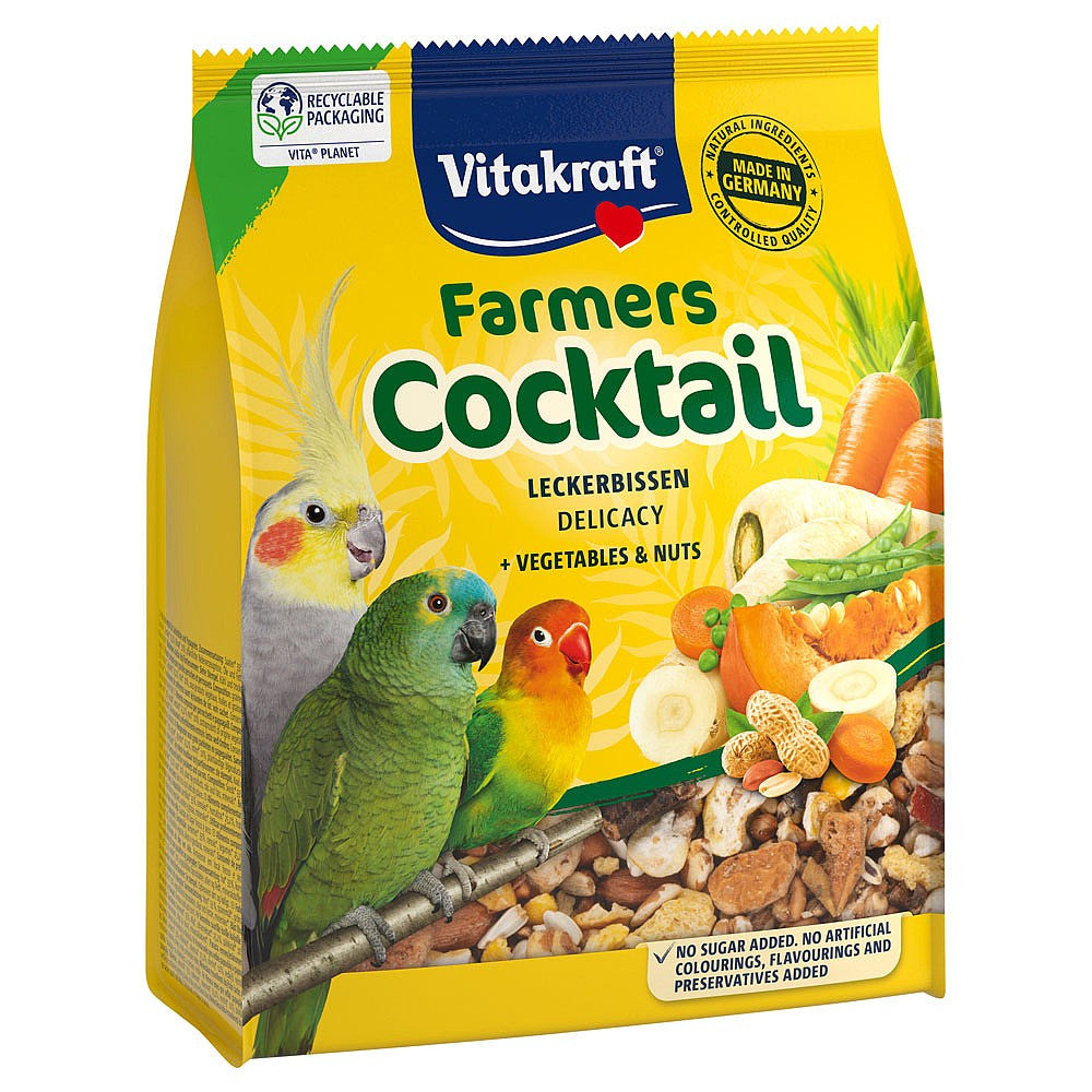 Vitakraft Cocktail - Parrot - Vegetable & Nut - 250g Vitakraft