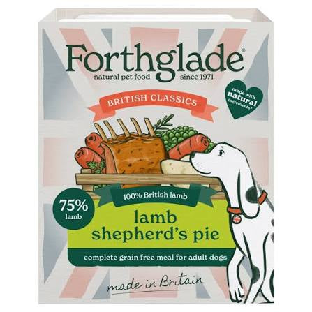 Forthglade Adult Grain Free British Lamb Shepherds Pie 395g DOG - FOOD Forthglade