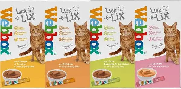 Lick-e-lix cat yoghurt treat the Pet MARKET