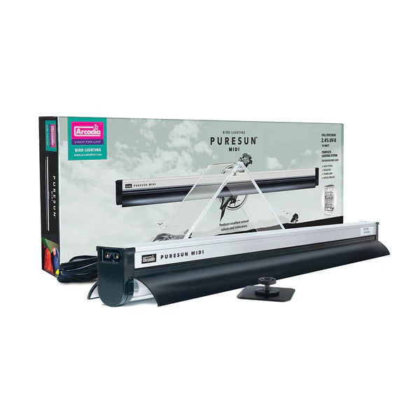 Arcadia PureSun Bird Lamp Kit with bracket, Midi, 14 Watt Arcadia