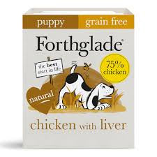 Forthglade Complete Puppy Chicken with Liver Grain Free, 395g DOG - FOOD Forthglade