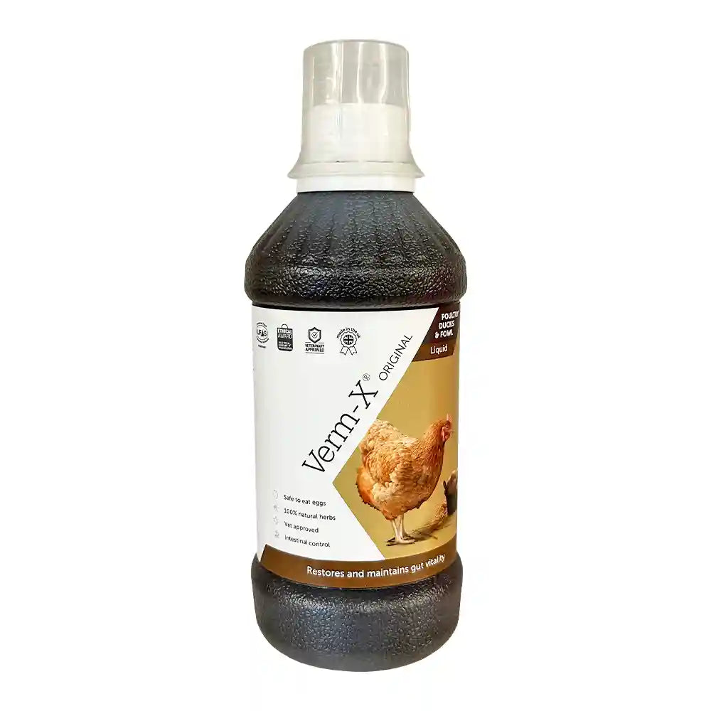 Verm X Liquid For Poultry 250ml Bird - Care Pet Market