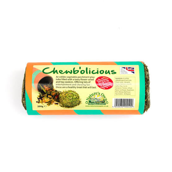 Natures Own Chewbolicious 200g Small Mammal - Treats Natures Own