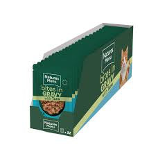 Natures Menu Cat Bites In Gravy Tuna 85g Cat - Food Natures Menu