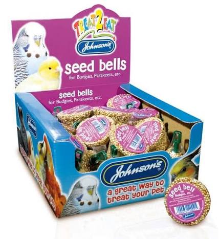 Johnsons Seed Bells Budgie Parakeet Bird - Treat Pet Market