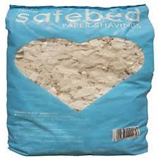 Safe Bed Paper Shavings Sachet 100g Pet Market