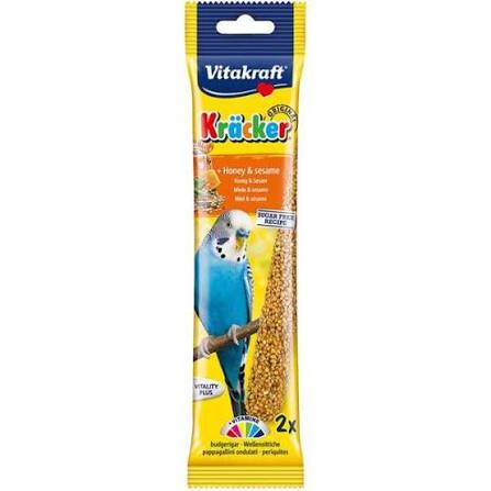 Vitakraft Budgie Kracker Honey & Sesame Bird - Treat Pet Market