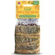 Burgess Excel Forage & Feast Hay Bale with Marigold 100g Small Mammal - Food Burgess