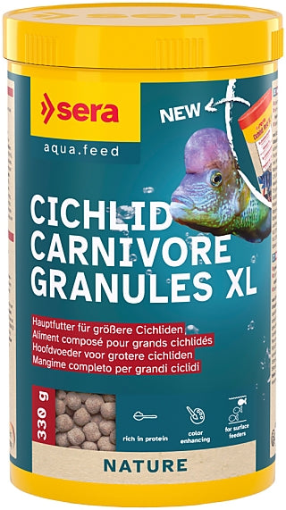Sera cichlid carnivore granules XL 330g Pet Market