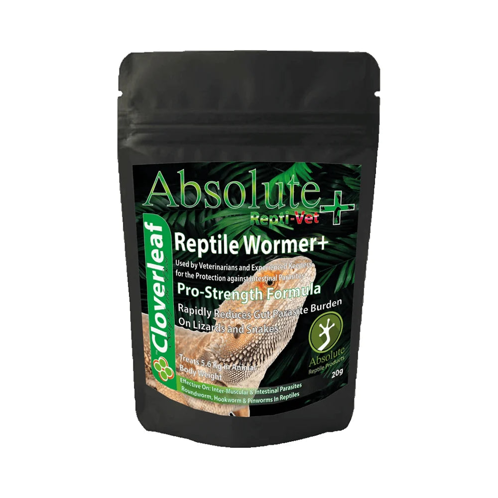 Cloverleaf Absolute Reptile Wormer 20g