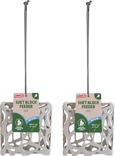 Rosewood suet block feeder Pet Market