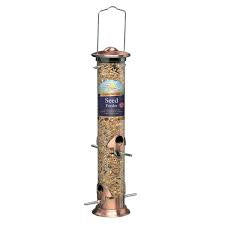 Walter Harrison Copper Die Cast Seed Feeder - 35cm Pet Market
