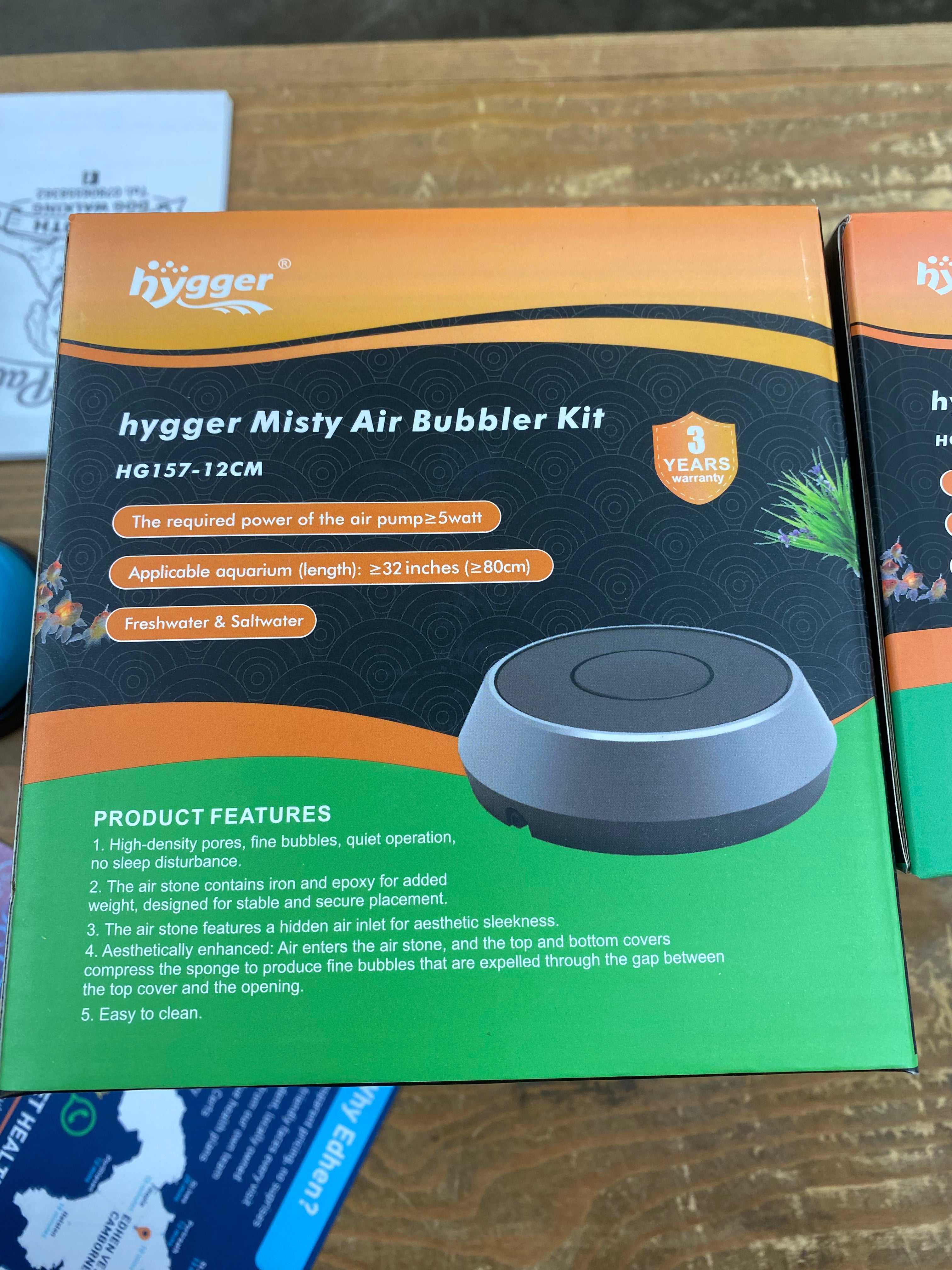 Hygger fine mist air stone and accessory kit Pet Market