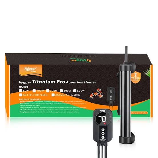 Hygger Titanium Pro 500w heater Pet Market