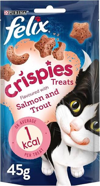 Felix Crispies Salmon & Trout 45g