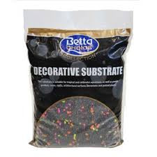 Betta black beauty aquarium gravel 5kg
