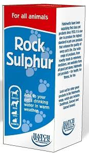 Hatch Wells Rock Sulphur Pet Market