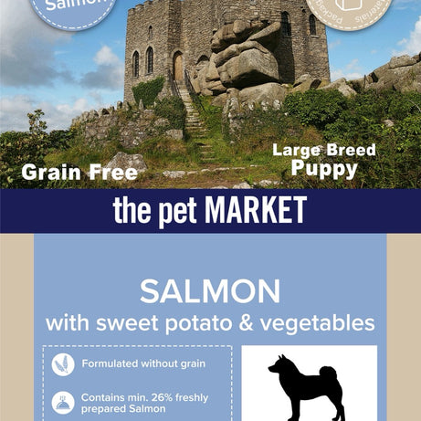 Grain Free Large Breed Puppy Salmon dry the Pet MARKET