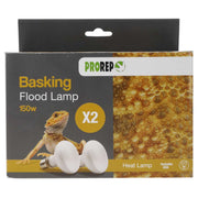 PR 2-Pack Basking Flood Lamp 150w ES Pet Market