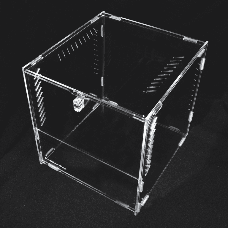 20cm Acrylic Cube Terrarium the Pet MARKET