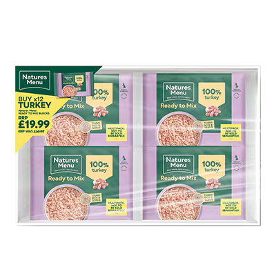 Natures menu Turkey multi pack Pet Market