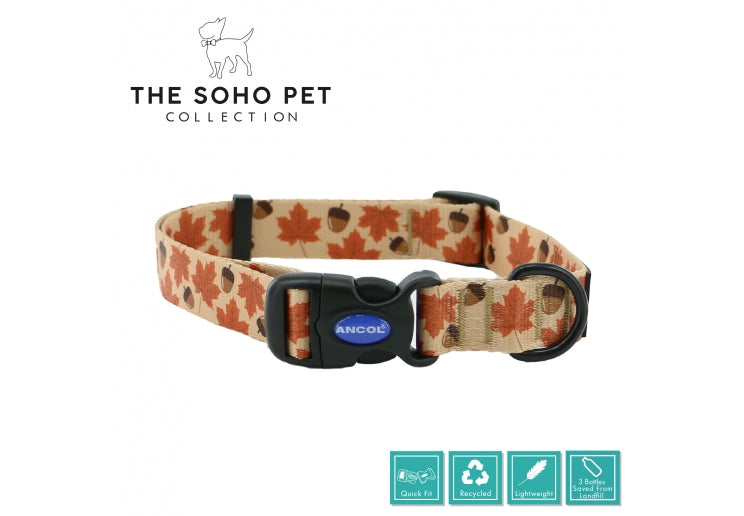 SOHO MAPLE LEAF COLLAR Dog accessories Ancol