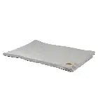 Ancol grey flat pad with soft fabric surface and padded edges, designed for comfort and support.