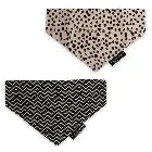 Dalmatian/zig zag bandana the Pet MARKET