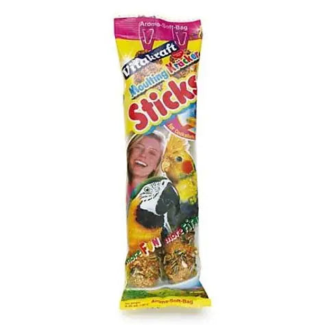 Vitakraft Kracker Feather Care for Cockatiels & Parrots Bird Treat Vitakraft