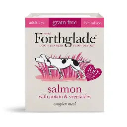 Salmon With Potato & Vegetables Natural Wet Dog Food Forthglade