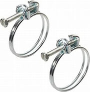 32mm double hose clip x2 the Pet MARKET