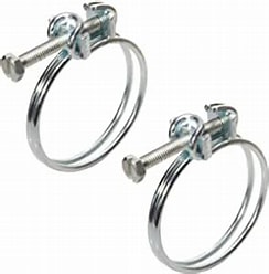 32mm double hose clip x2 the Pet MARKET