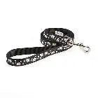 FASHION LEAD BLACK DAISY 1M X1.9CM Dog accessories Ancol