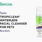 Tropiclean Facial Cleanser Warm Vanilla 220ml Pet Market