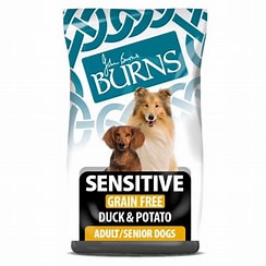 Burns Sensitive Duck & Brown Rice Dry Complete kibble Burns