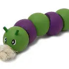 Woodies Caterpillar Small animal toy Rosewood