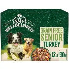 James well beloved 12 x 90g senior grain free turkey Pet Market