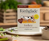 Turkey With Sweet Potato & Vegetables Natural Wet Dog Food Forthglade
