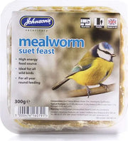 Johnsons Mealworm Suet Feast 280g Pet Market