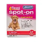 4fleas Spot on dog 25kg+ x2 4fleas