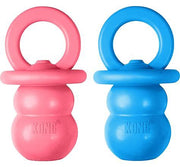 Kong Puppy Binkie dog toy with soft plush and chewable fabric, designed for puppies to play and comfort.