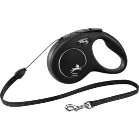 Flexi Classic Rope Small Black