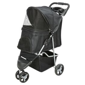 Buggy For Dogs Black 3 Wheel Pet Market