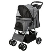 Buggy For Dogs Grey 4 Wheel Pet Market