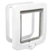 2-Way Flap Door White Pet Market