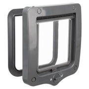 2-Way Flap Door Grey Pet Market