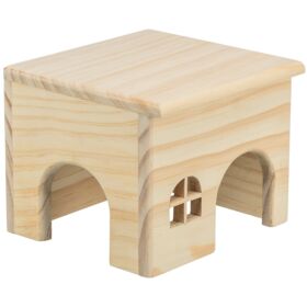 Small Wooden House Pet Market